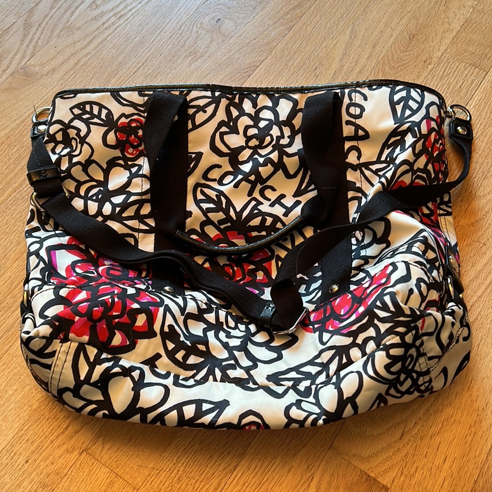 Rare poppy coach bag - Picture 6 of 8